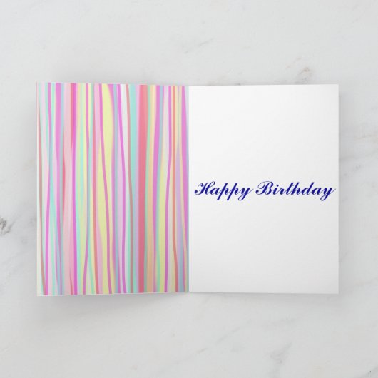 Cake onder Glas Kaart (Binnen)