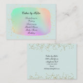 Cake Ontwerper Visitekaartje (Voorkant / Achterkant)