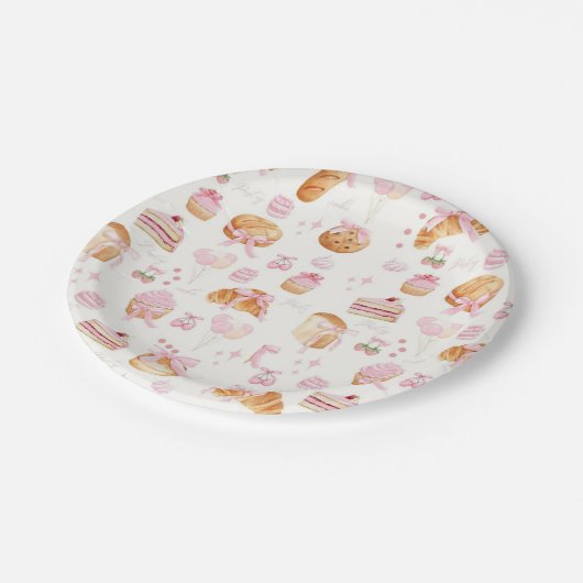 Cake Papieren Bordje (Gekanteld)