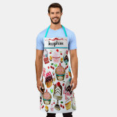 Cake Patisserie Pastry Cupcake Bakery Personalized Schort (Gedragen)