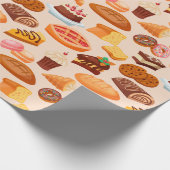 Cake Pattern Cadeaupapier (Hoek)