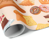 Cake Pattern Cadeaupapier (Rol Hoek)