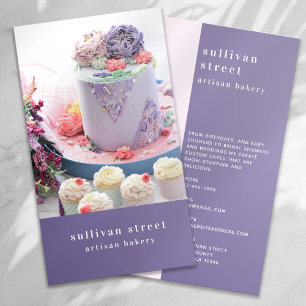 Cake Photo Artisan Bakery Visitekaartje