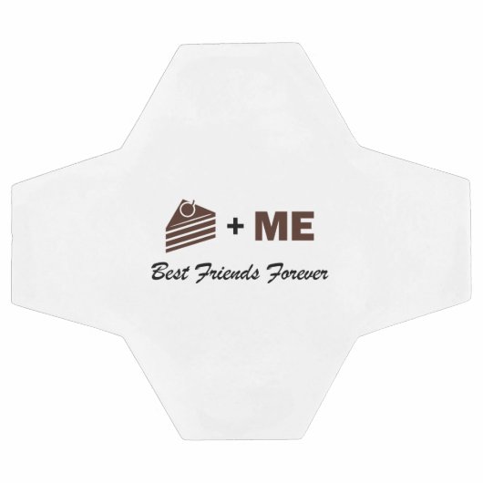 Cake Plus Me BFFS Voetbal (Enkel)