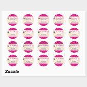 Cake Pop Stippen Promotionele Sticker (Vel)