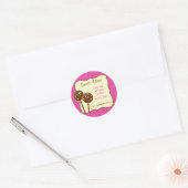 Cake Poppen Bakkerij Sticker (Envelop)