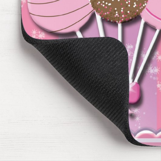 Cake poppen Cake Pop Bakkerij Sweets Muismat (Hoek)