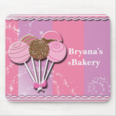 Cake poppen Cake Pop Bakkerij Sweets Muismat (Voorkant)