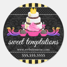 Cake Poppen Cupcake Bakkerij Box Seals