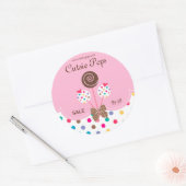 Cake Poppen Stickers Bakkerij Schattigee Stippen R (Envelop)