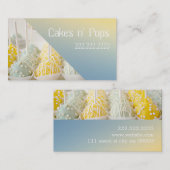 Cake Poppen Winkelen cupcakes bakkerij catering Visitekaartje (Voorkant / Achterkant)