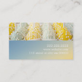 Cake Poppen Winkelen cupcakes bakkerij catering Visitekaartje (Achterkant)