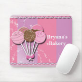 Cake pops Cake Pop Bakkerij Snoepjes Muismat (Met muis)