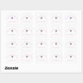 Cake Pops Logo Stickers Thuis Bakkerij Bedrijf (Vel)