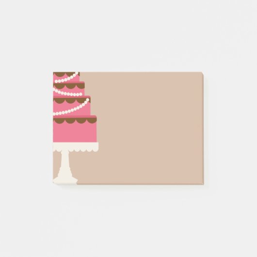 Cake Post-it® Notes (Voorkant)