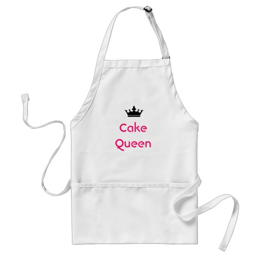 Cake Queen Apron Standaard Schort (Voorkant)