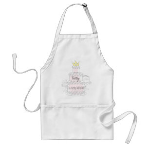 Cake Queen Apron Standaard Schort