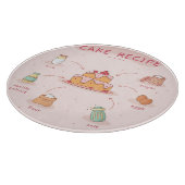 Cake Recipe Snijplank (Hoek)