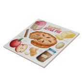 Cake Recipe Tegeltje (Zijkant)