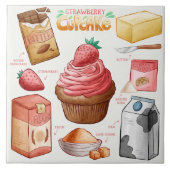 Cake Recipe Tegeltje (Voorkant)