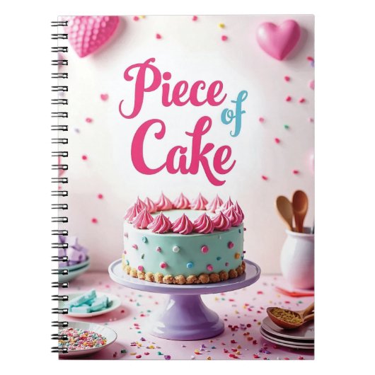 Cake Recipes Notitieboek (Voorkant)