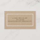 Cake Retro Mixer Bloemen Bakkerij Visitekaartje (Achterkant)