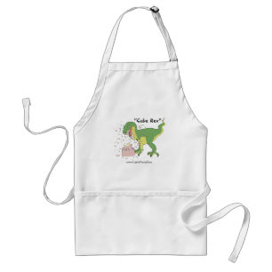 "Cake Rex" Apron Standaard Schort