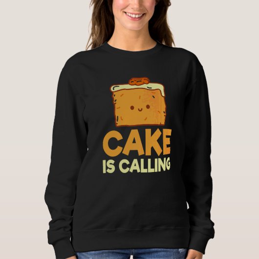 Cake Roept Snack Bakken Cake Trui (Voorkant)