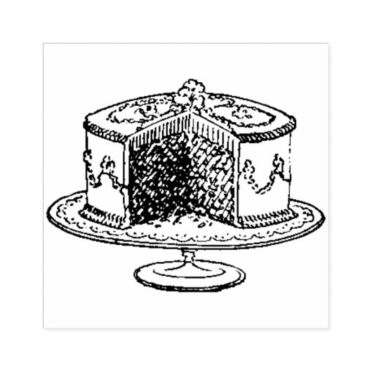  Cake Rubber Art Stempel (Afrduk)