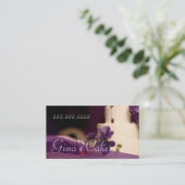 Cake Shop Cupcakes Bakery Catering Visitekaartje (Staand voorkant)