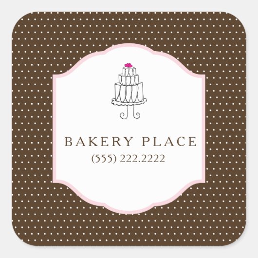 Cake Shop Stickers (Voorkant)
