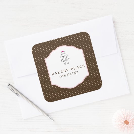 Cake Shop Stickers (Envelop)