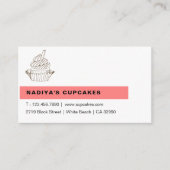 Cake Shop Visitekaartje (Voorkant)