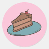 Cake Slice Stickers (Voorkant)