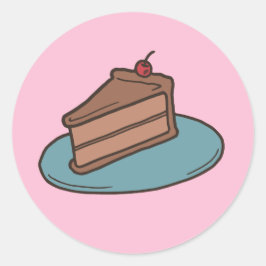 Cake Slice Stickers