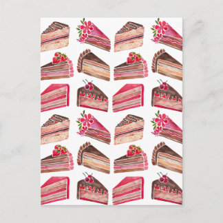 Cake Slices Briefkaart
