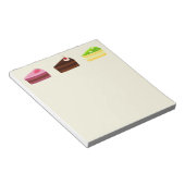 Cake Slices Dessert Notitieblok (Schuin)