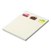 Cake Slices Dessert Notitieblok (Linkerzijde)