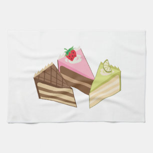 Cake Slices Theedoek