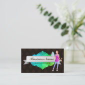 Cake Slogans visitekaartjes (Staand voorkant)