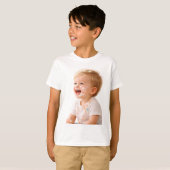 Cake Smash Baby Laughing Birthday T-Shirt (Voorkant volledig)