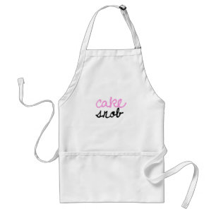 Cake Snob Apron Standaard Schort