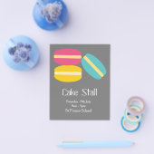 Cake Stall Bake Sale-advertentie Flyer (Enkel)