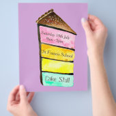 Cake Stall Bake Sale-advertentie Flyer (Hand)