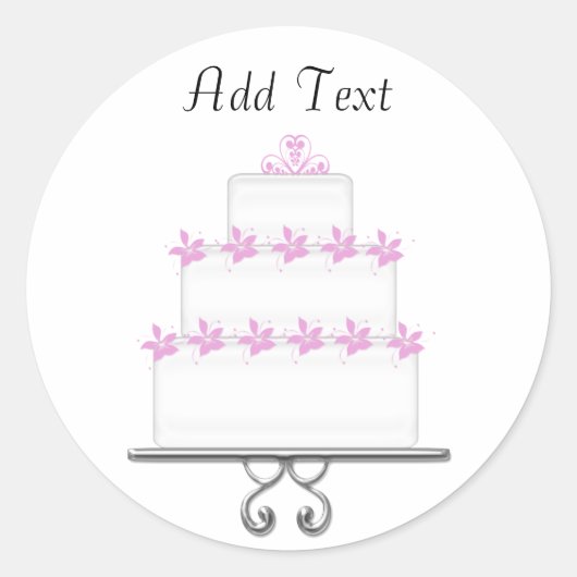 Cake Sticker (Voorkant)