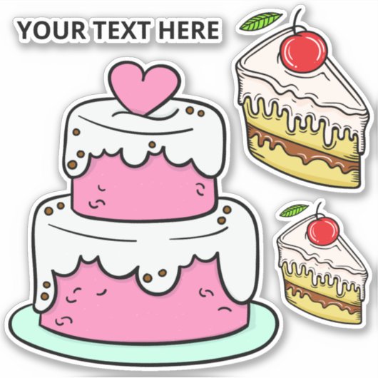 Cake stickers (Voorkant)
