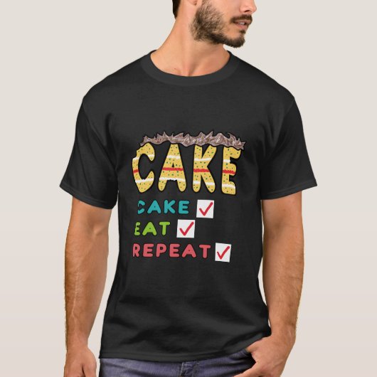 Cake T-shirt (Voorkant)