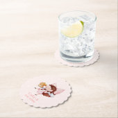 Cake & Tea Time geschulpte papier Onderzetter (Insitu)