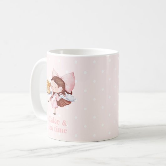 Cake & Tea Time Mok (Voorkant links)
