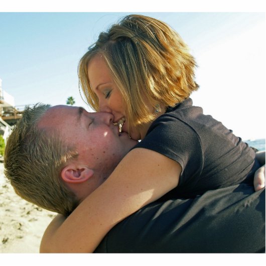 Cake Topper Staand Fotobeeldje (Voorkant)